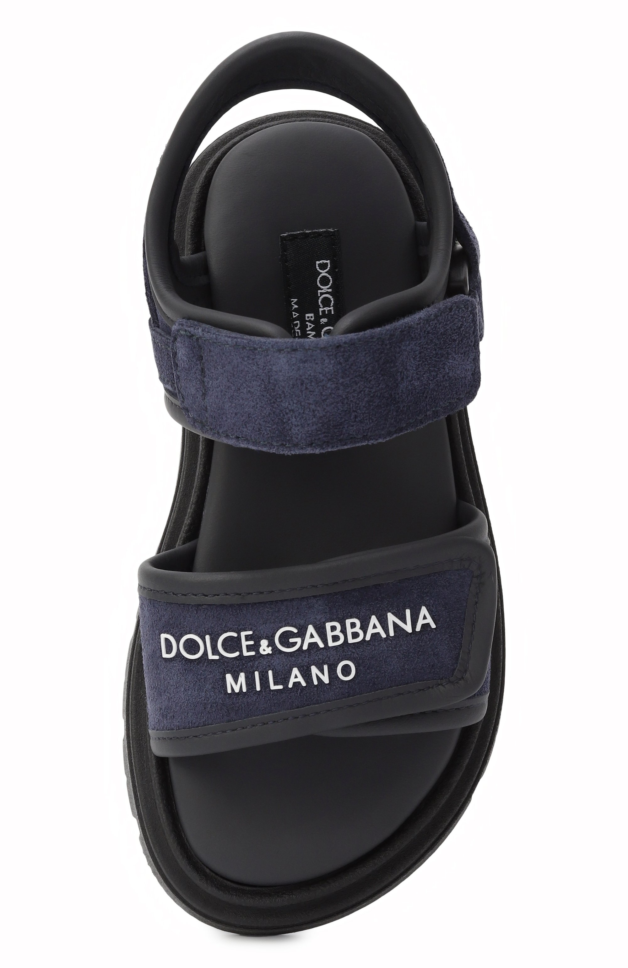 Кожаные сандалии DOLCE & GABBANA, арт. DL0085/A4434/24-28, фото 4