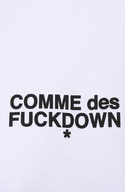 Хлопковое худи COMME DES FUCKDOWN, арт. CDFD1419, фото 5