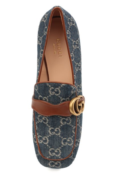 Текстильные лоферы GUCCI, арт. 647666/2KQ60, фото 5