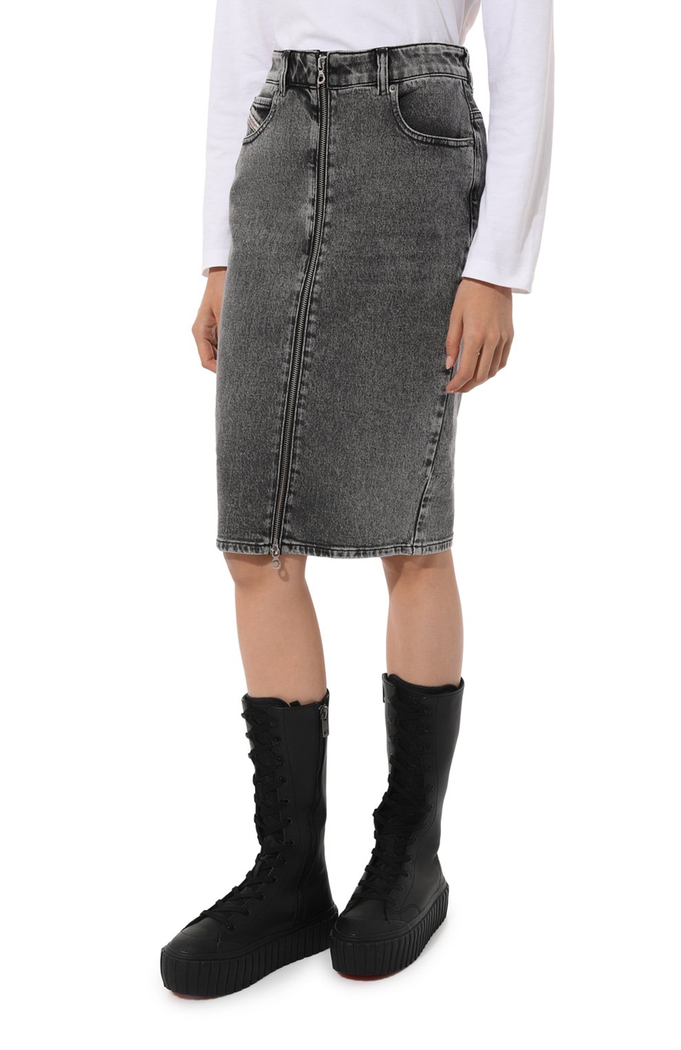 Джинсовая юбка DIESEL, арт. A09736/09G57, фото 3