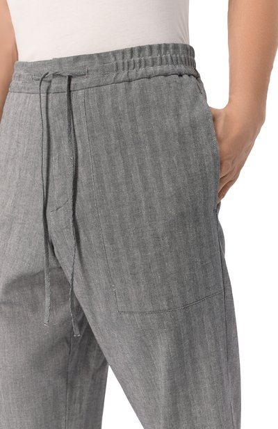 Брюки из хлопка и льна ICEBERG, арт. B131/0140, фото 5