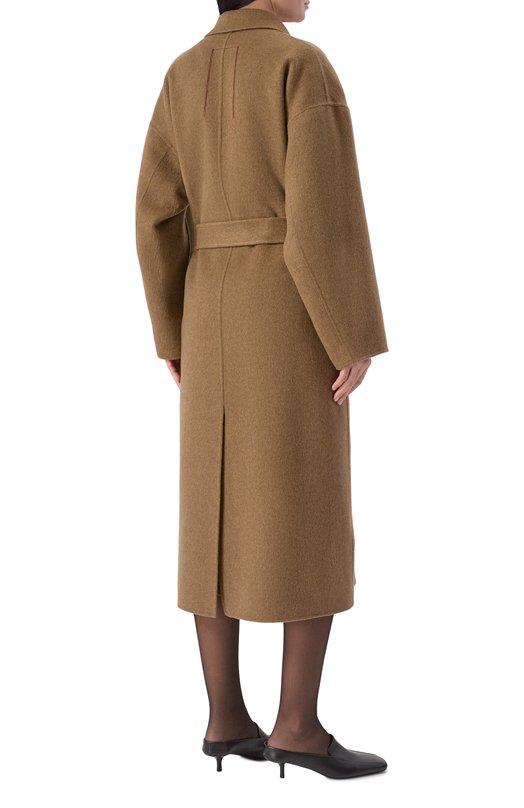 Пальто из беби-кашемира Uma Wang x 1436 Uma Wang V2256K003 Бежевый  V2256K003 Фото 4