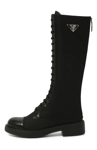 Комбинированные сапоги PRADA, арт. 1W906M-3LLB-F0002-D050, фото 4