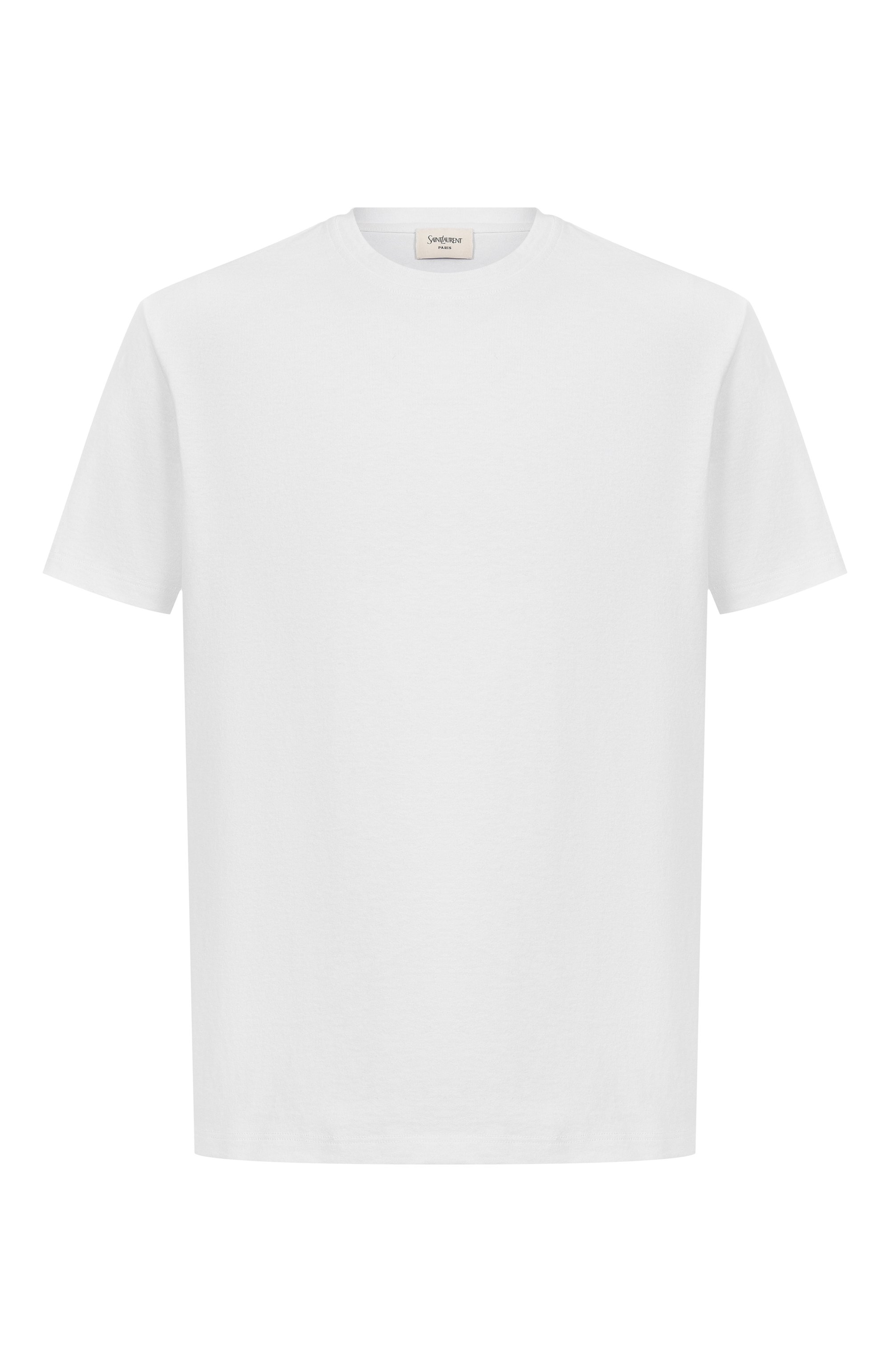 Хлопковая футболка SAINT LAURENT, арт. 841332/Y38AK, фото 1