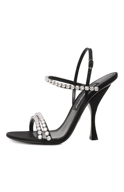 Текстильные босоножки keira 105 DOLCE & GABBANA, арт. CR1925/AT399, фото 4