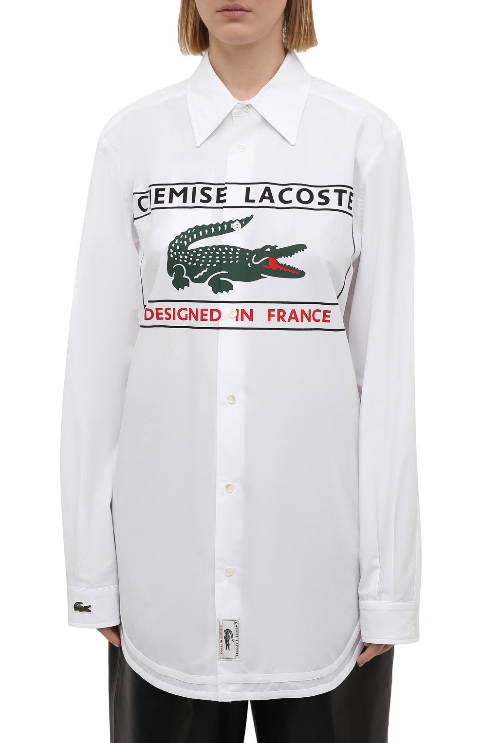 Хлопковая рубашка LACOSTE, арт. CH0246001, фото 3