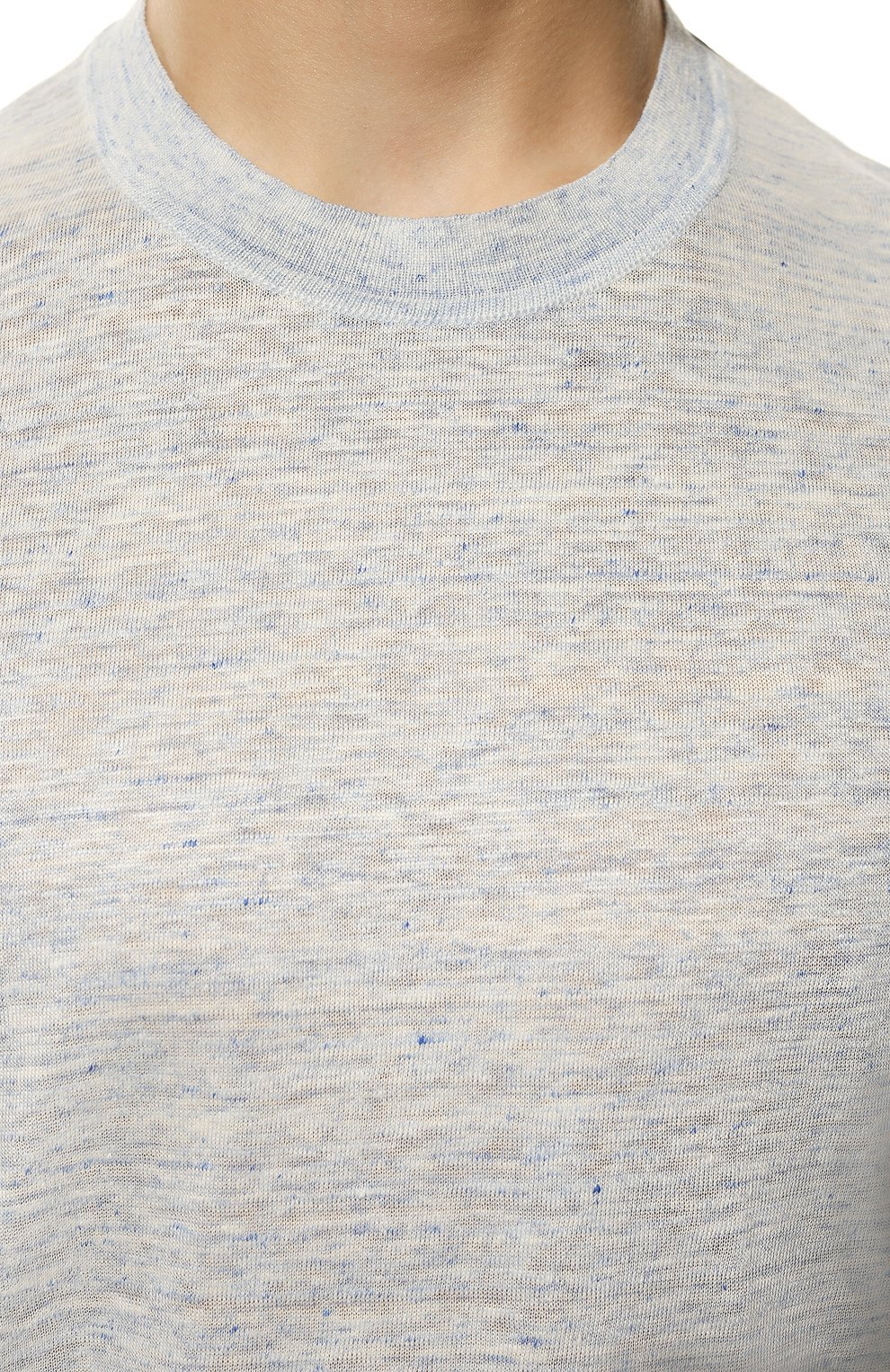 Льняная футболка ZEGNA, арт. UZ353/706, фото 5