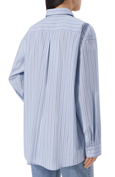 Хлопковая рубашка TOTEME, арт. 261-WRT0480-FB0565, фото 4