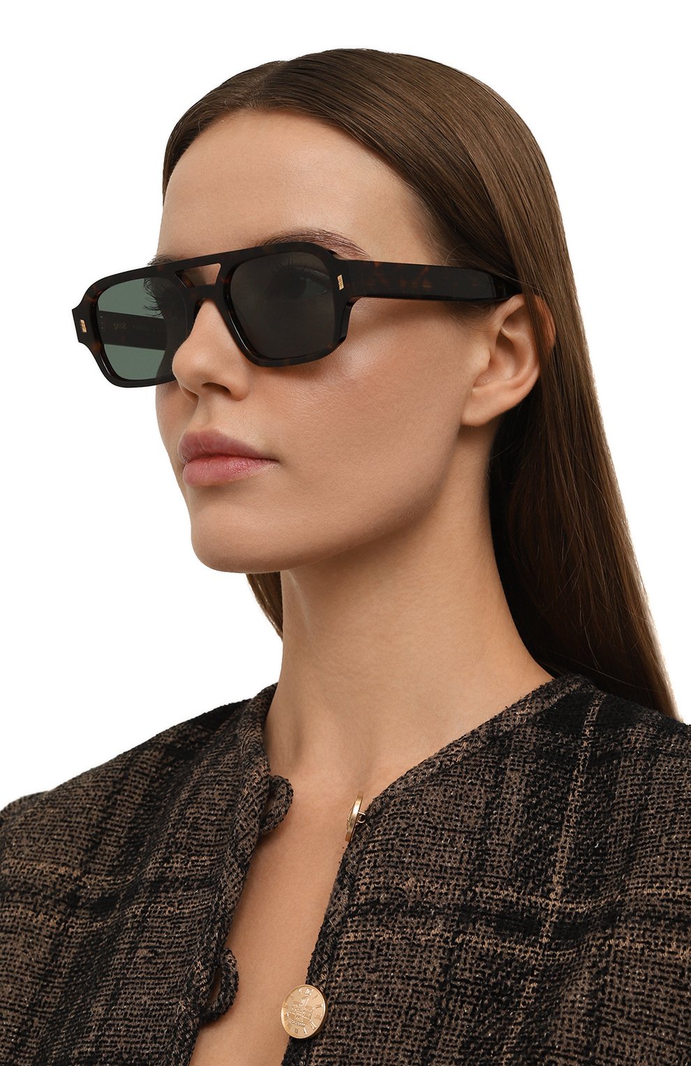 Солнцезащитные очки GAST коричневого цвета по цене 21100 руб., арт. SERAI CLASSIC HAVANA SR02, фото 2 Солнцезащитные очки GAST, арт. SERAI CLASSIC HAVANA SR02, фото 2