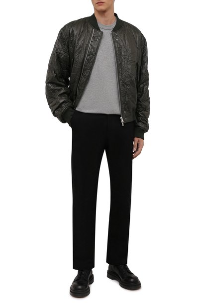 Хлопковая футболка RTA, арт. MF21-A455-7166GRYGR, фото 2