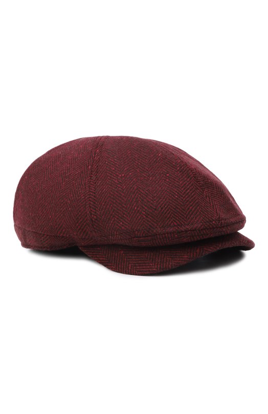 Шерстяное кепи Brunello Cucinelli MV4179945 Бордовый MV4179945