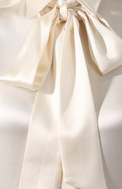 Блузка KITON белого цвета по цене 129500 руб., арт. D48407K04S46, фото 5 Блузка KITON, арт. D48407K04S46, фото 5