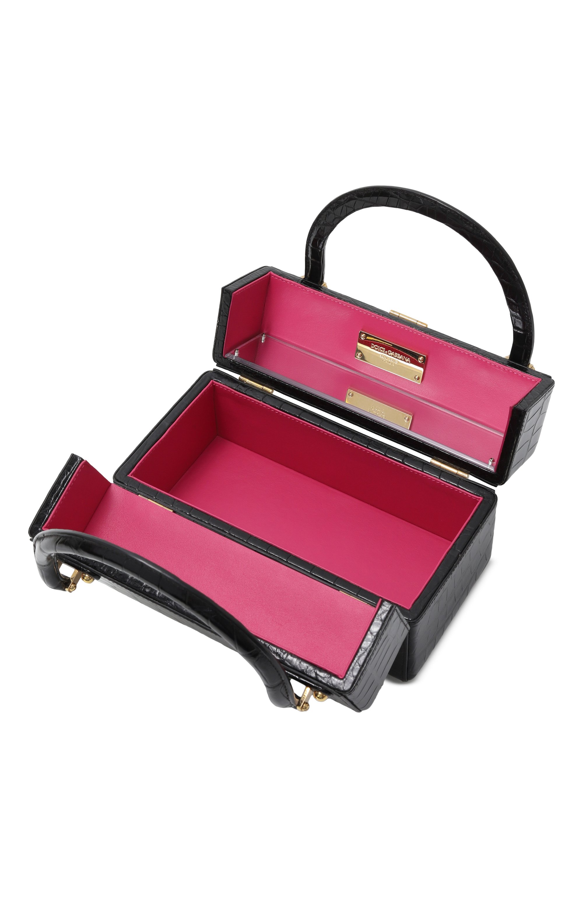 Сумка dolce box из кожи крокодила DOLCE & GABBANA, арт. BB6238/B2CL6, фото 5