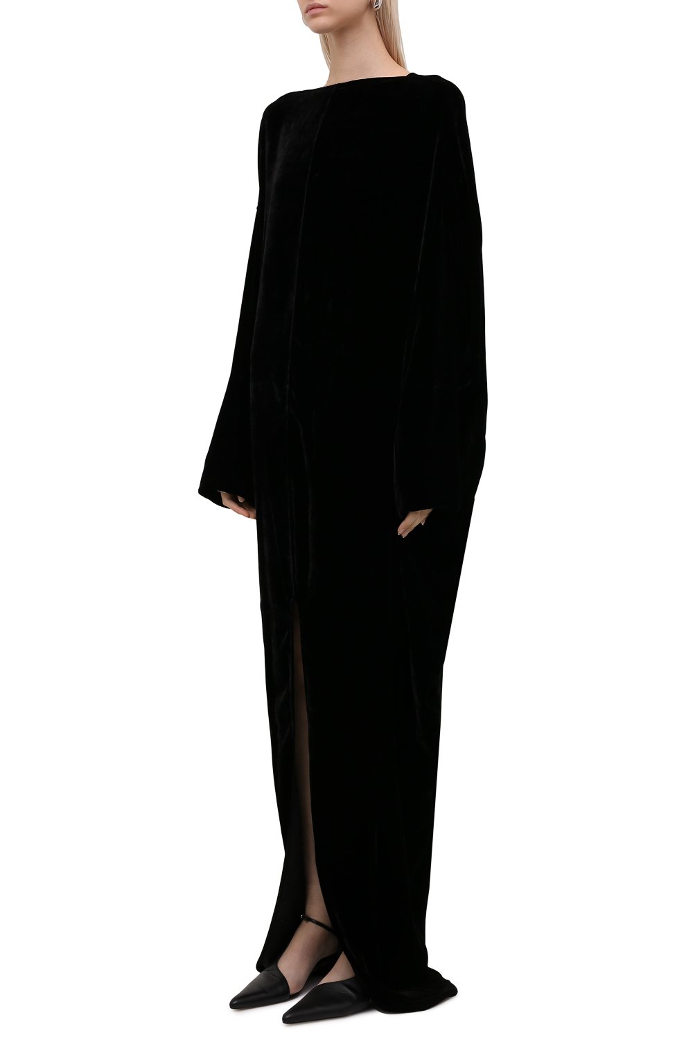 Платье из вискозы и шелка RICK OWENS, арт. RP02A7511/V, фото 3