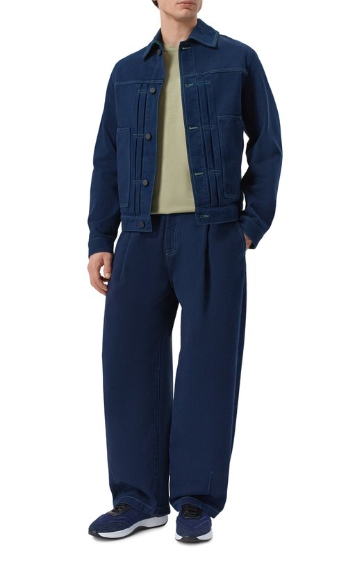 Хлопковая футболка Stefano Ricci MNH6105150/TE0001 Зелёный  MNH6105150/TE0001 Фото 2