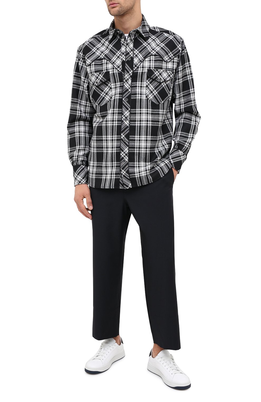 Кожаные кеды KENZO, арт. FA65SN171L50, фото 2