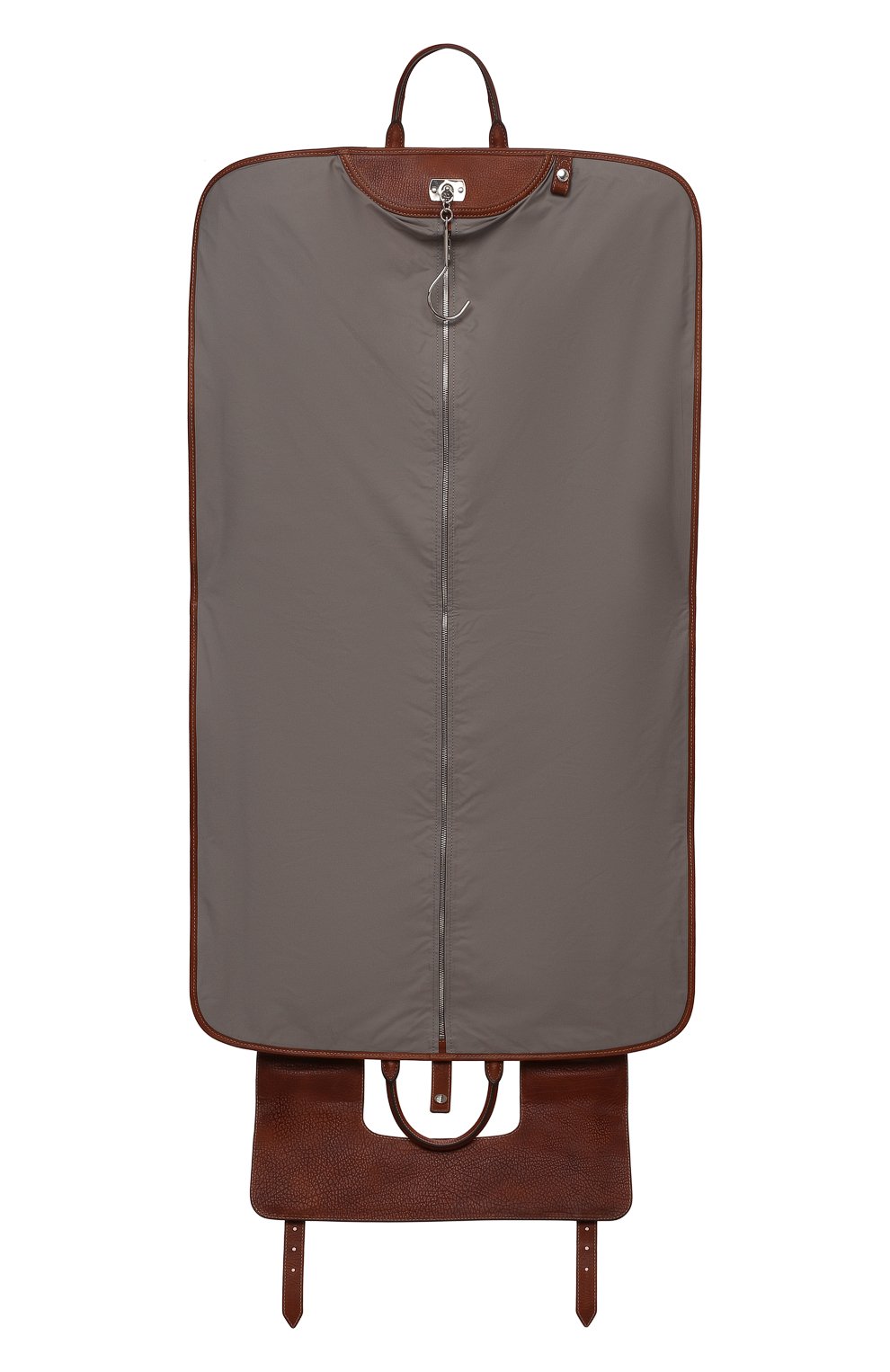 Кожаный кофр BRUNELLO CUCINELLI коричневого цвета по цене 345500 руб., арт. MBZIU351, фото 3 Кожаный кофр BRUNELLO CUCINELLI, арт. MBZIU351, фото 3