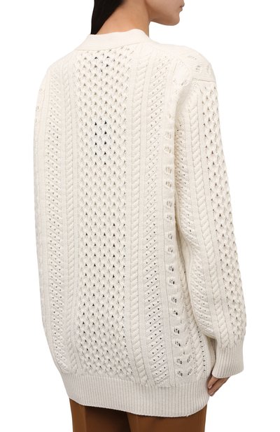 Кардиган из шерсти и кашемира CHLOÉ, арт. CHC21WMC05580, фото 4
