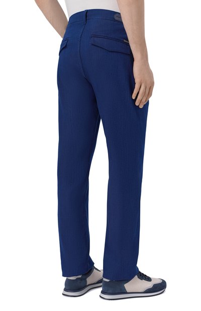 Джинсы regular STEFANO RICCI темно-синего цвета по цене 158500 руб., арт. MFT61R1061/TR143P, фото 4 Джинсы regular STEFANO RICCI, арт. MFT61R1061/TR143P, фото 4