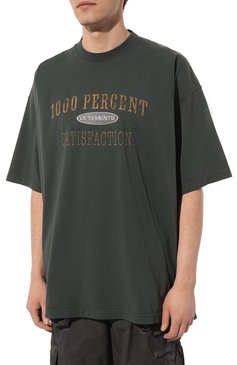 Хлопковая футболка VETEMENTS, арт. UE64TR170Z, фото 3