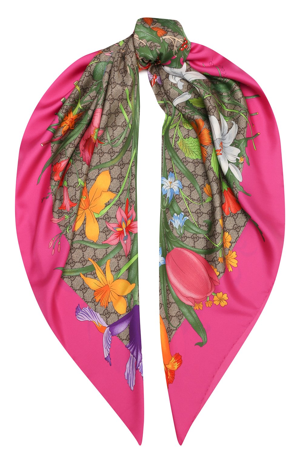 Шелковый платок GUCCI, арт. 551266 3G001, фото 1