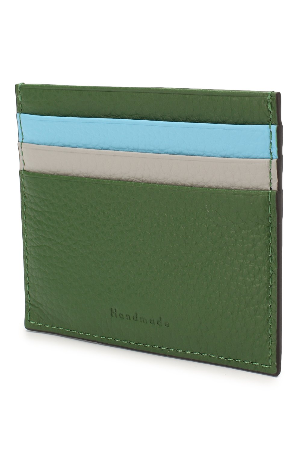 Кожаный футляр для кредитных карт COCCINELLE зеленого цвета по цене 6050 руб., арт. E2 FW5 12 95 01, фото 2 Кожаный футляр для кредитных карт COCCINELLE, арт. E2 FW5 12 95 01, фото 2