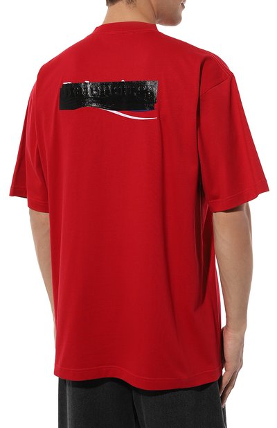 Хлопковая футболка BALENCIAGA, арт. 641675/TNVG1, фото 4