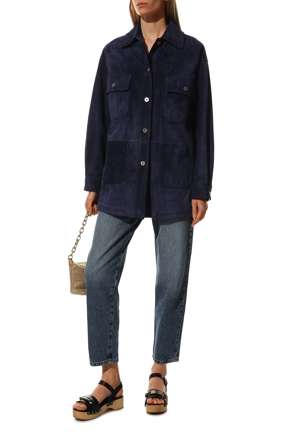 Замшевая куртка MIU MIU, арт. MPV801-054-F0016, фото 2