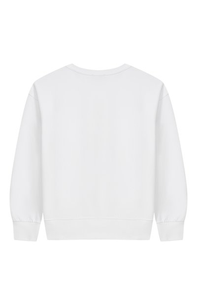 Хлопковый свитшот с отделкой стразами MOSCHINO, арт. HDF060/LDA25_001, фото 2