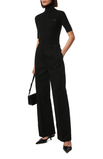 Пуловер из шерсти и шелка PRADA, арт. P26380-1XA3-F0002-202, фото 2