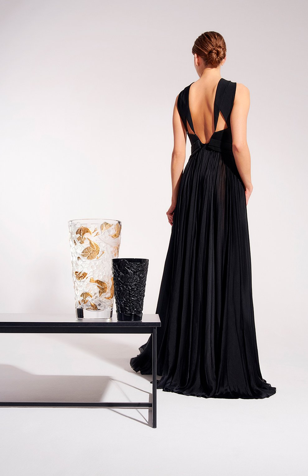 Ваза merles & raisins средняя LALIQUE, арт. 10732300, фото 2