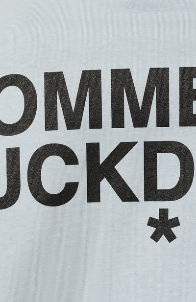 Хлопковая футболка COMME DES FUCKDOWN, арт. CDFD1705STMM, фото 5