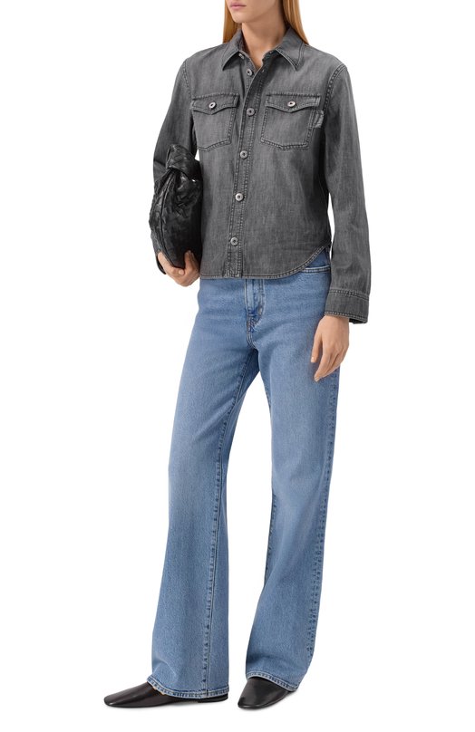 Джинсовая рубашка Bottega Veneta 841034/V5S00 Серый  841034/V5S00 Фото 2