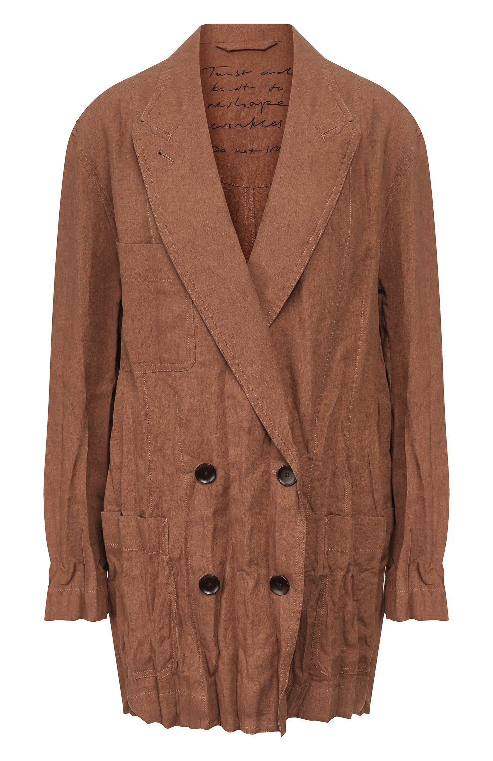 Льняной жакет ACNE STUDIOS, арт. AH0077/W, фото 1