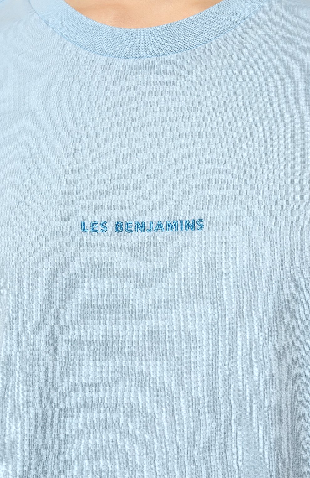 Хлопковая футболка LES BENJAMINS, арт. LB23SSESSFU0T-303, фото 5