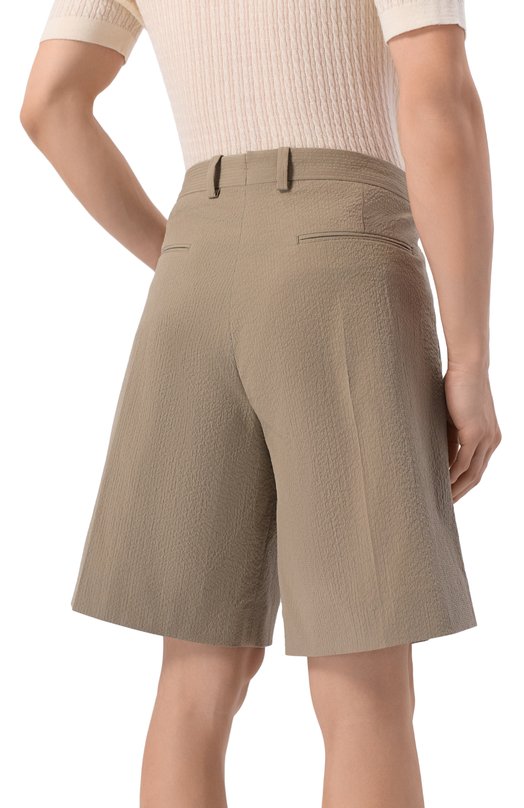 Хлопковые шорты MVST M26.2PM.T018/F133 SEERSUCKER Зелёный  M26.2PM.T018/F133 SEERSUCKER Фото 4