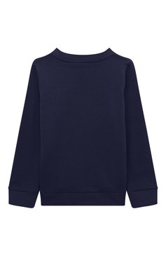 Мужского хлопковый свитшот LORO PIANA синего цвета, арт. FAM0183 | Фото 2 (Мальчики Кросс-КТ: Свитшот-одежда; Нос: Не проставлено; Региональные ограничения белый список (Axapta Mercury): Не проставлено; Драгоценные камни: Проставлено)
