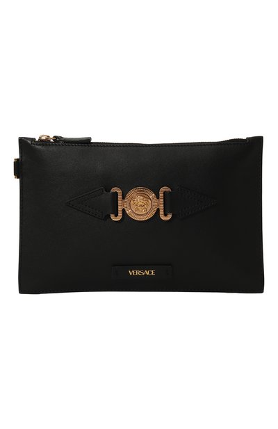 Кожаный клатч VERSACE, арт. 1006240_1A03190, фото 1