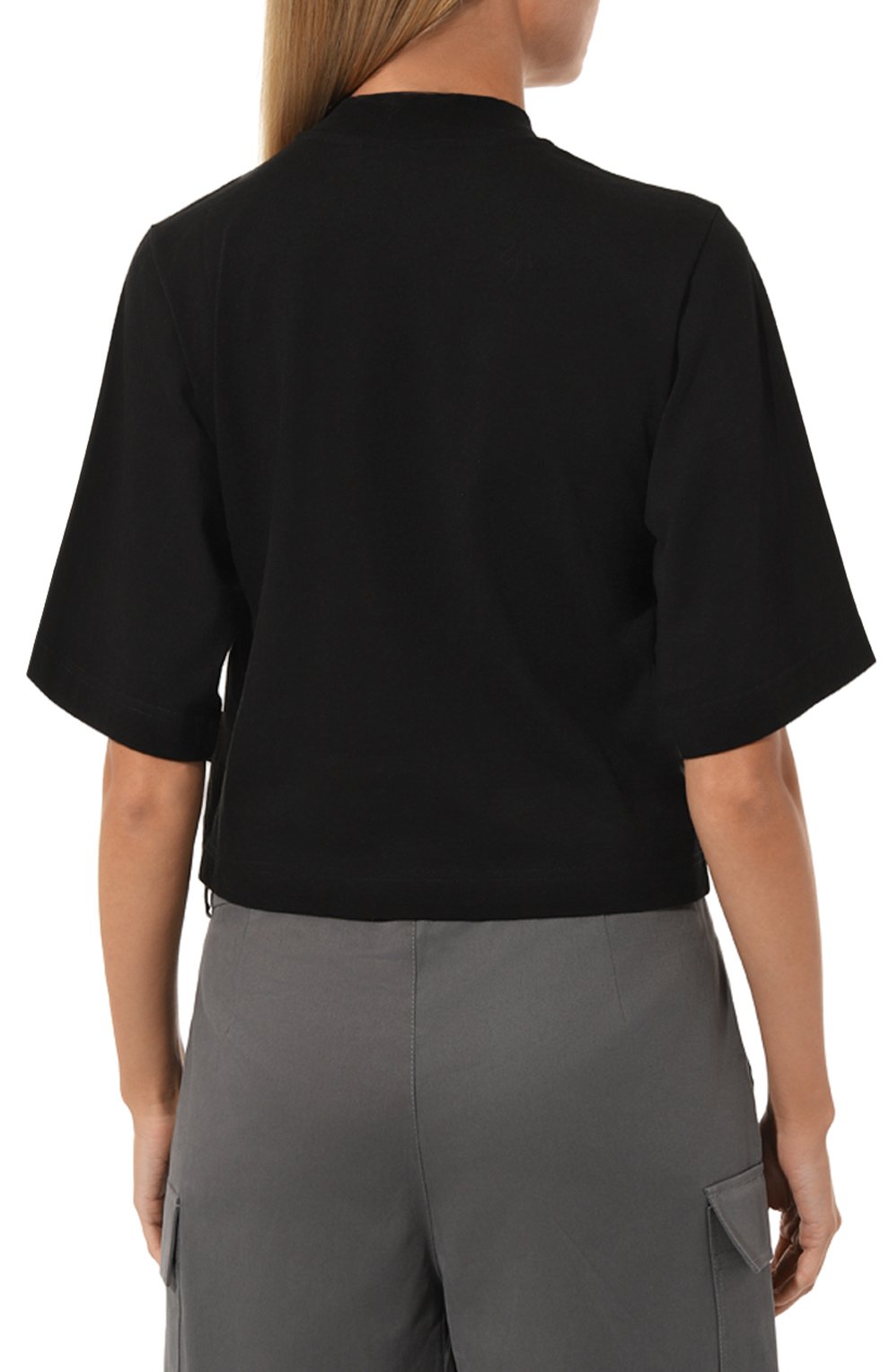 Хлопковая футболка PALM ANGELS, арт. PWAA020C99JER0151055, фото 4