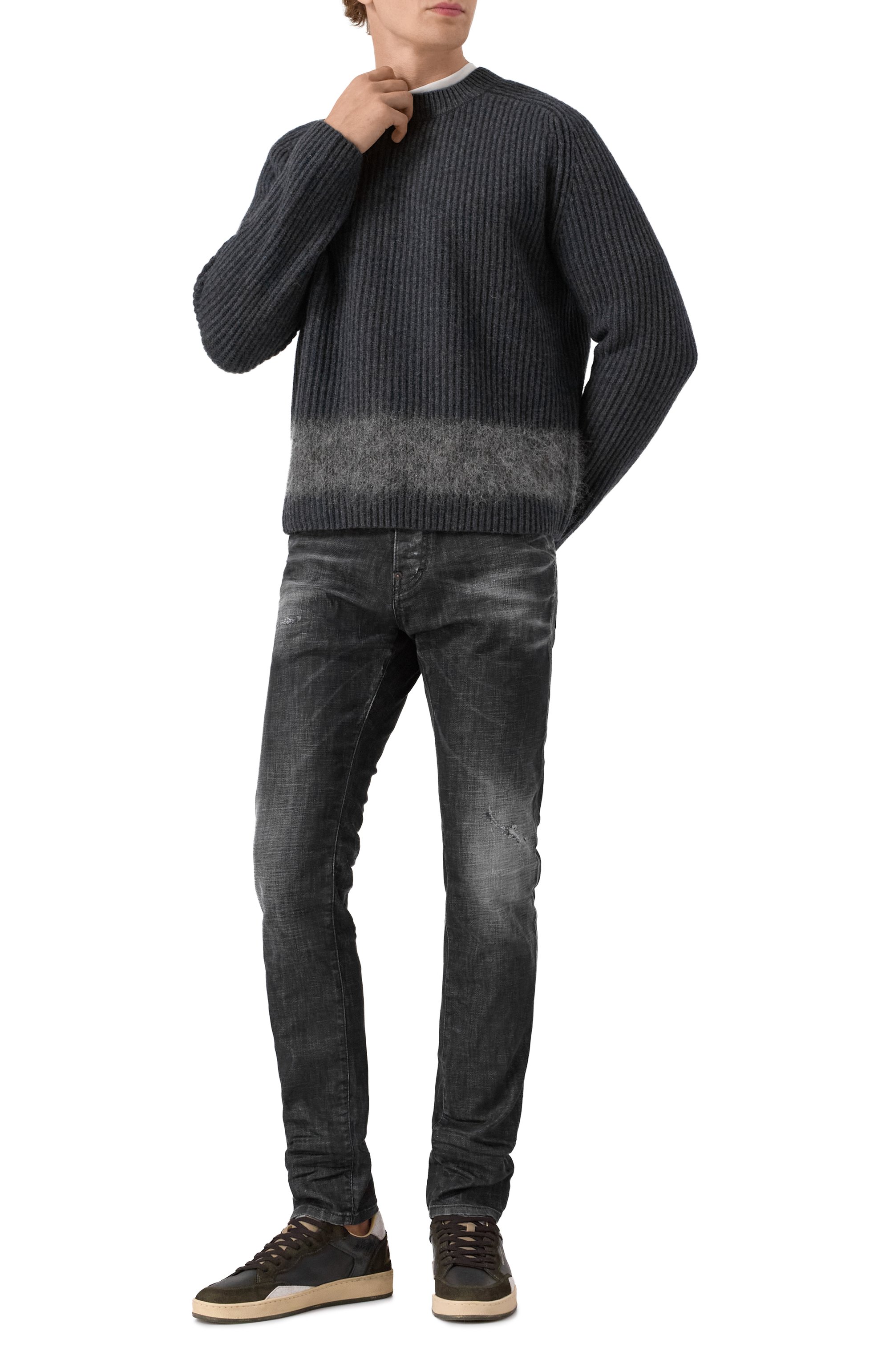 Шерстяной свитер DSQUARED2, арт. S74HA1547/D13150, фото 2