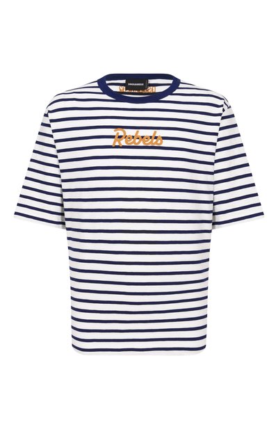 Мужская хлопковая футболка DSQUARED2, арт. S74GD1533/D20107