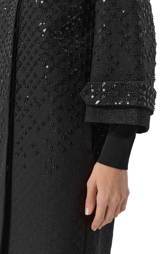 Пальто из вискозы Dorothee Schumacher 348001 Чёрный  348001 Фото 5