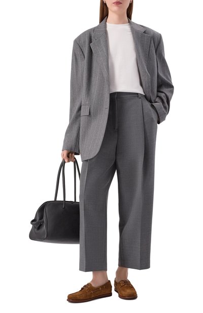 Замшевые топсайдеры vandé GIANVITO ROSSI, арт. G25367.10G0M.SACTECU, фото 3