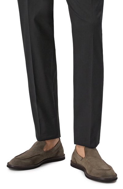 Замшевые лоферы GREEN GEORGE, арт. 1014/LIGHT, фото 3