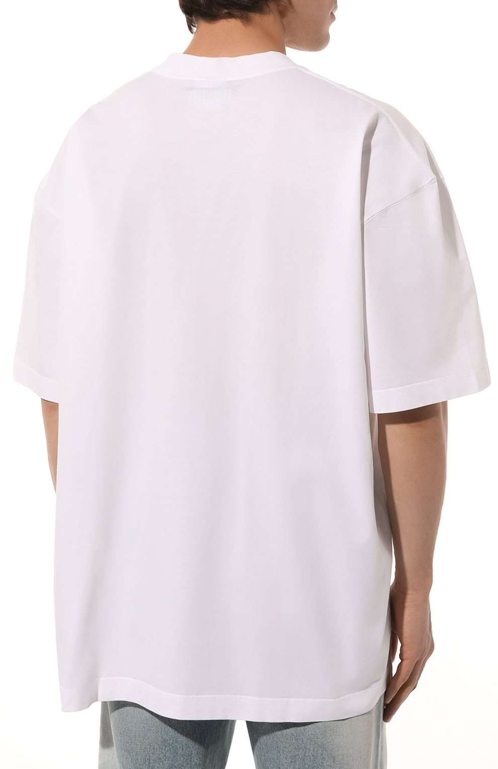 Хлопковая футболка VETEMENTS, арт. UE63TR140W, фото 7