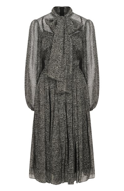 Женское шелковое платье DOLCE & GABBANA, арт. F6JLJT/IS1ZN