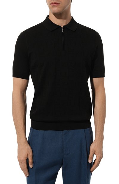 Поло из хлопка и шелка ZILLI, арт. KZP002M0147VZCP00, фото 3