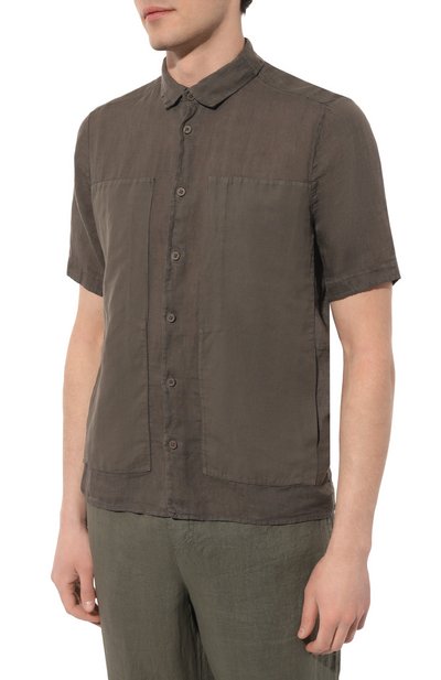 Льняная рубашка TRANSIT, арт. CFUTRWV311, фото 3