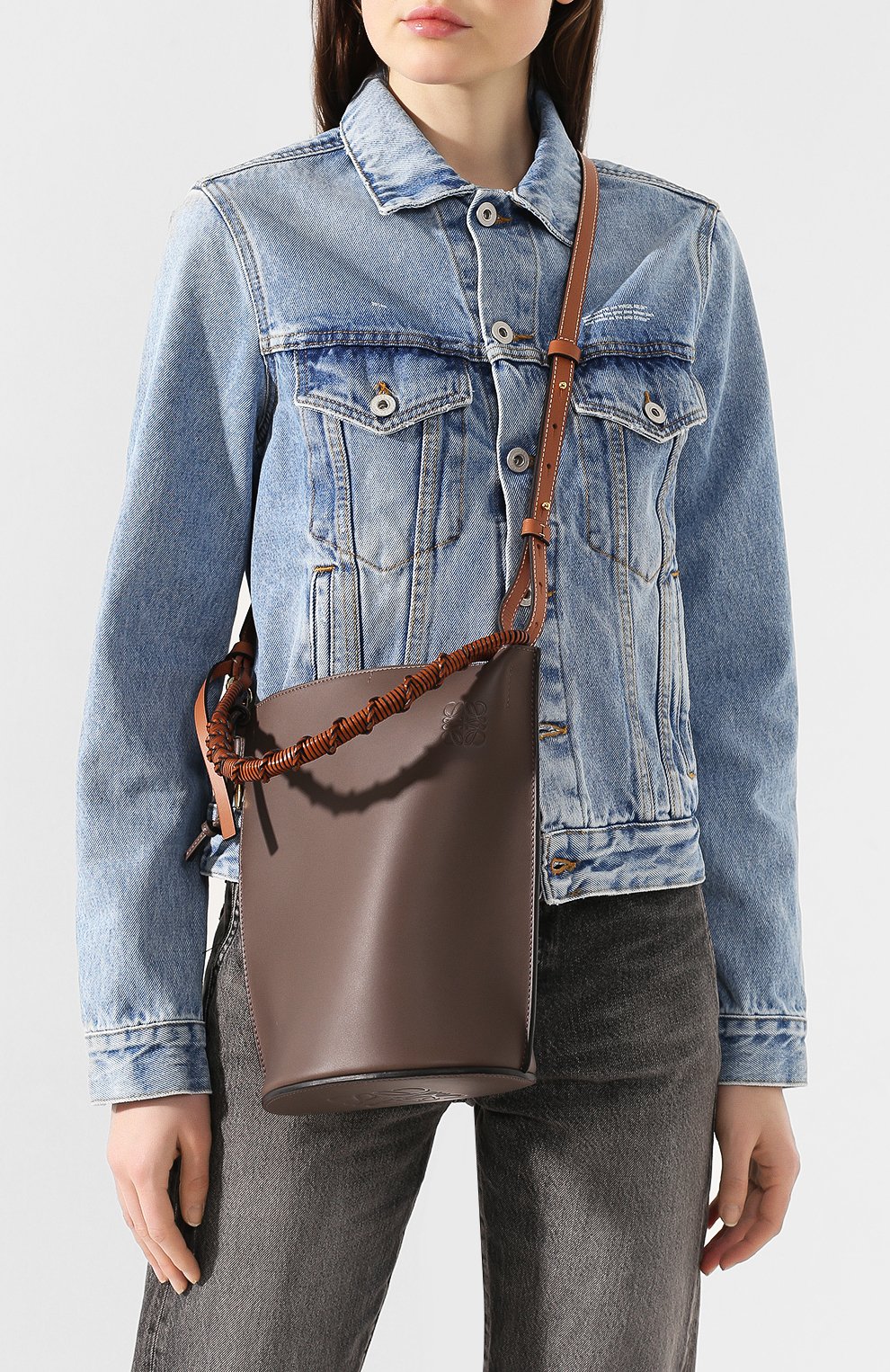 Сумка gate bucket LOEWE, арт. 329.56.Z85, фото 5