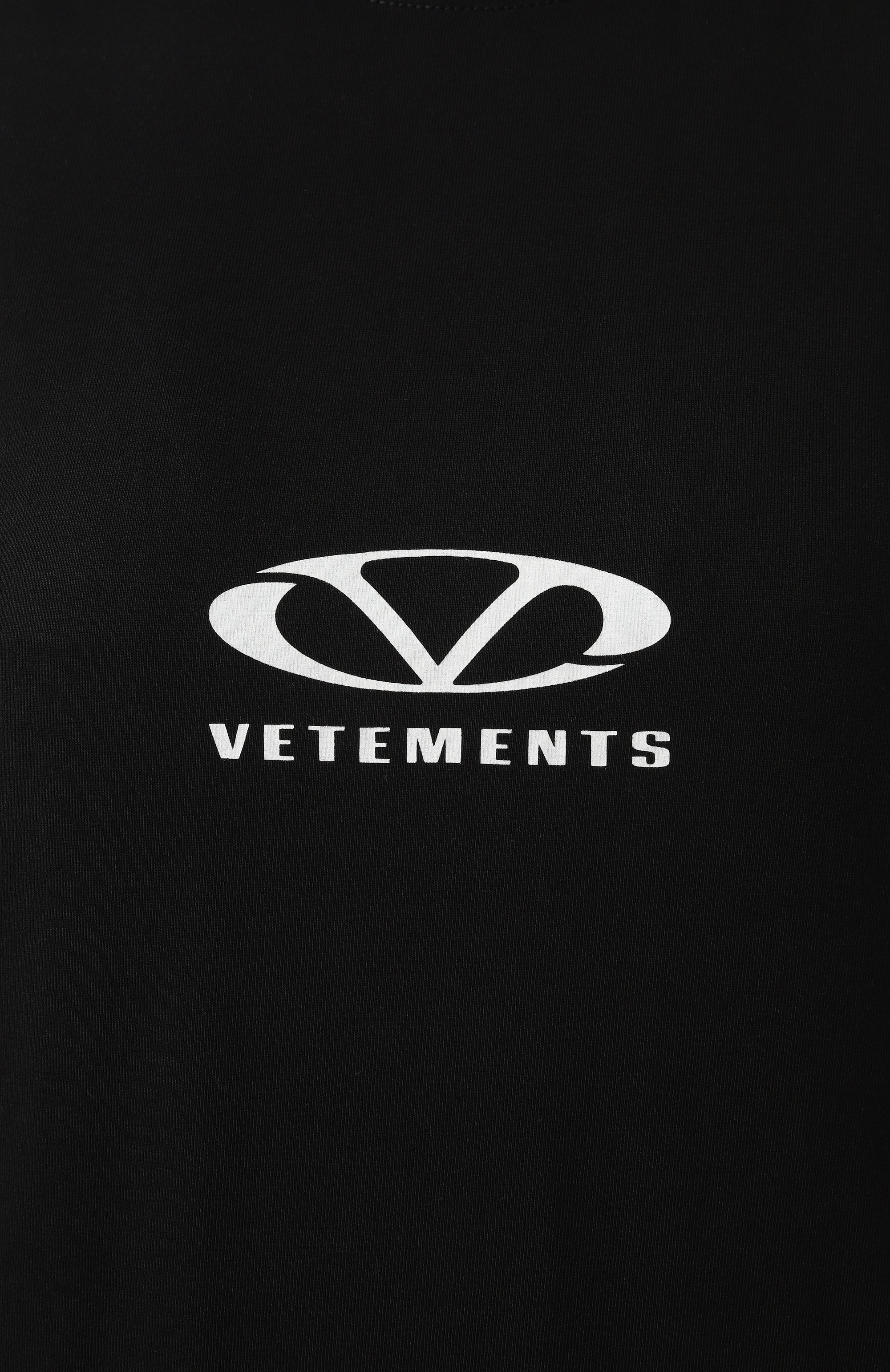 Хлопковая футболка VETEMENTS, арт. UA66TR605BW, фото 10